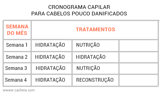 Cronograma Capilar para Cabelos Cacheados - Naturalmente Bonita