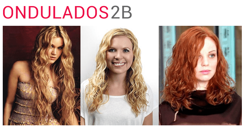 cabelos ondulados 2B