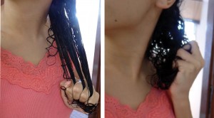 Como aumentar os cachinhos do cabelo com fitagem