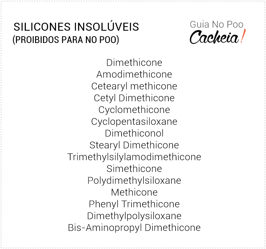 silicones insoluveis