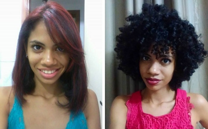 transição capilar: antes e depois