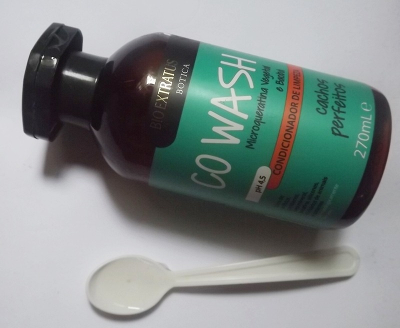 Resenha linha Botica Cachos Bio Extratus Co Wash Botica Cachos No Poo