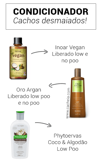condicionador emoliente liberado para low poo e no poo