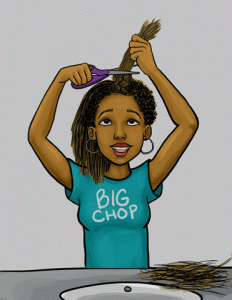 Big Chop Gif