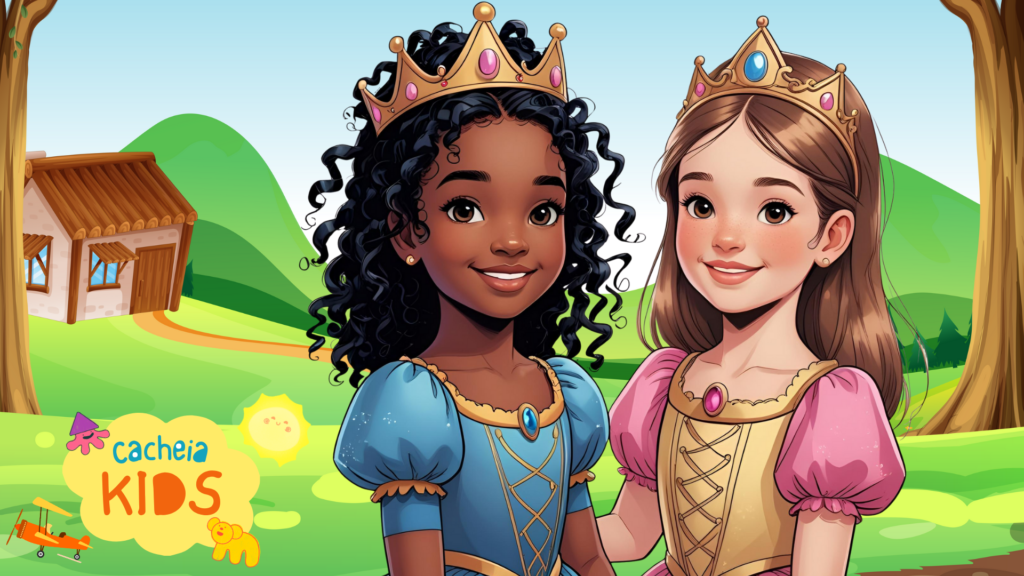 Cacheia kids: desenho infantil sobre cabelos cacheados e crespos - cacheia!