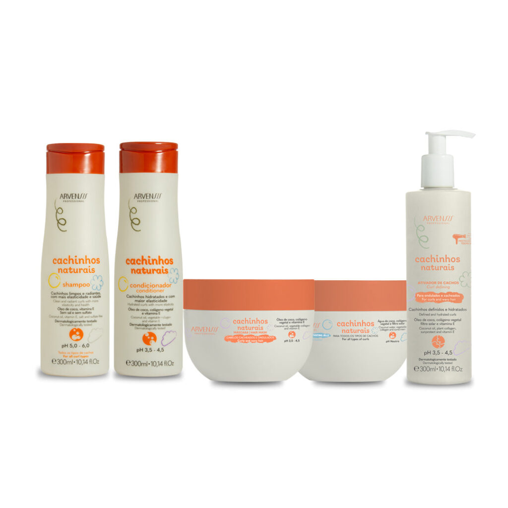 Produtos para cabelo cacheado infantil 