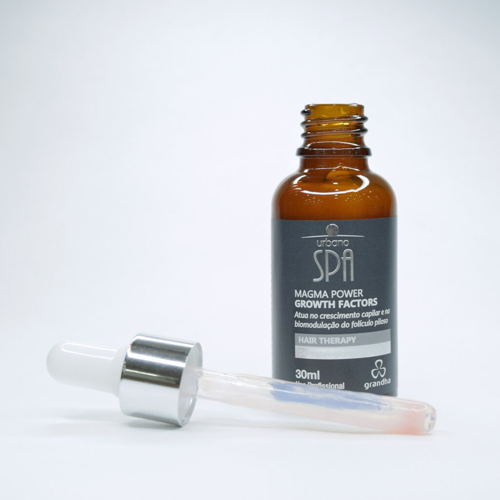 Tônico Magma Power para crescimento capilar e para preencher falhas no couro cabeludo
