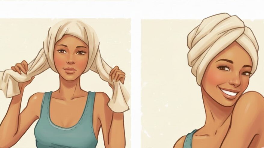 Método ploppling para cabelos ondulados 2B