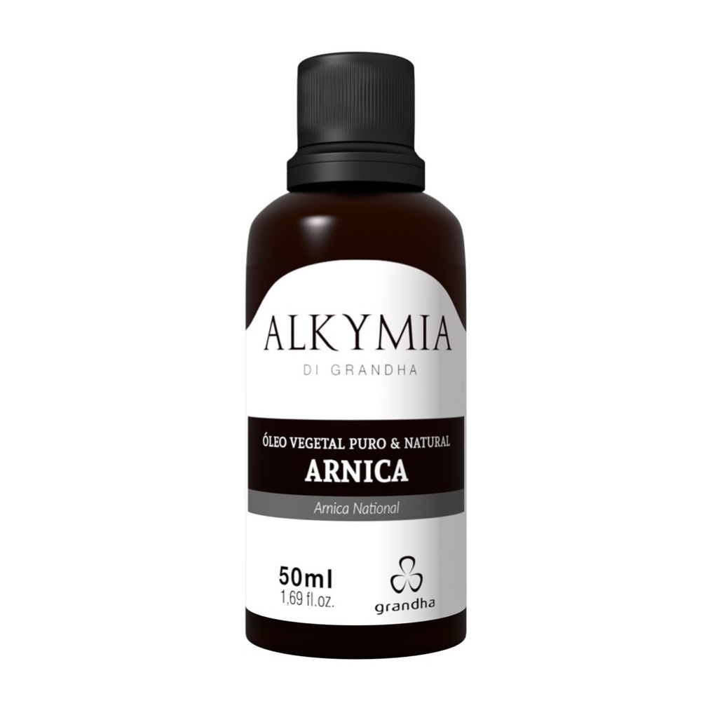 Óleo de arnica para couro cabeludo inflamado sensível