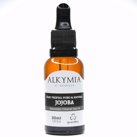 Óleo jojoba cabelos cacheados