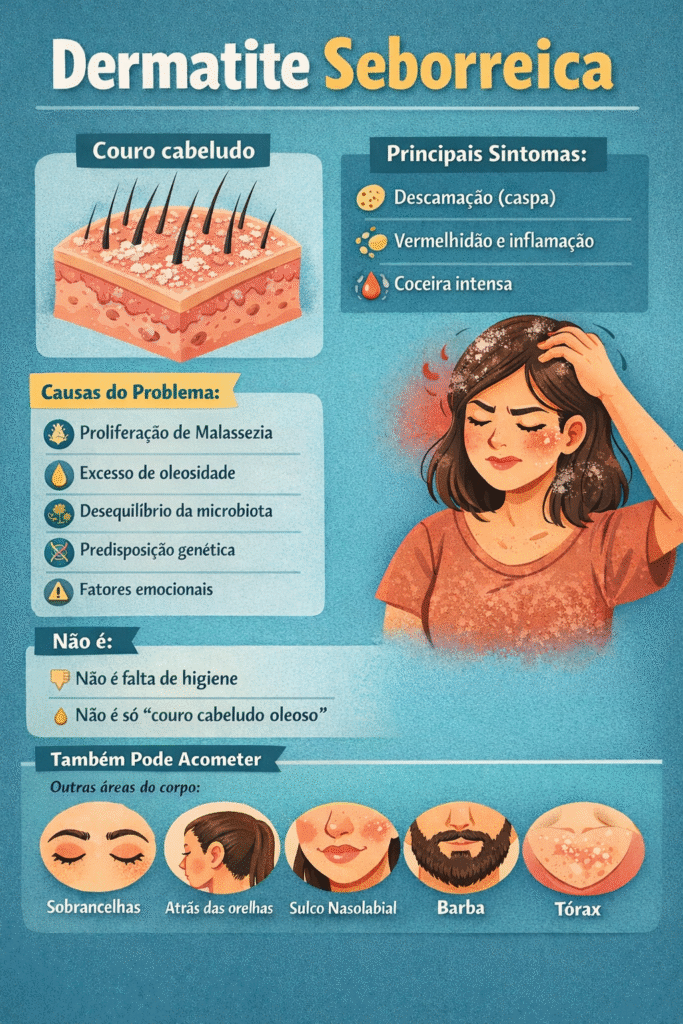 Óleo para dermatite seborreica